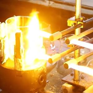 Workshop for handmade glass products