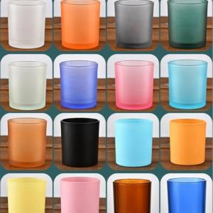 Glass jars of various colors. There is always a color you want.