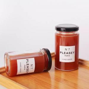 150ml 200ml traditional jam, chili sauce, honey packaging glass bottle