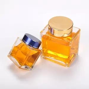 100ml  Square Glass storage Honey Jar