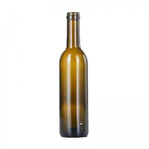 Bordeaux glass bottle