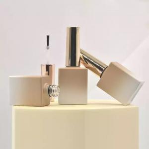  empty transition color nail polish glass bottle with lid brush